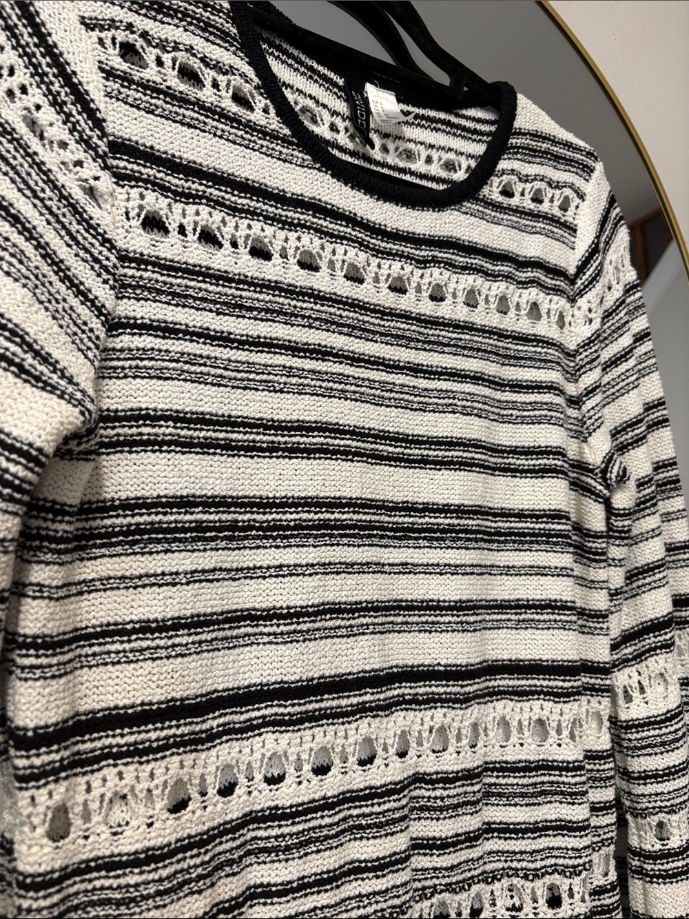 H&M Black and White Crochet dress - Picture 2 of 3
